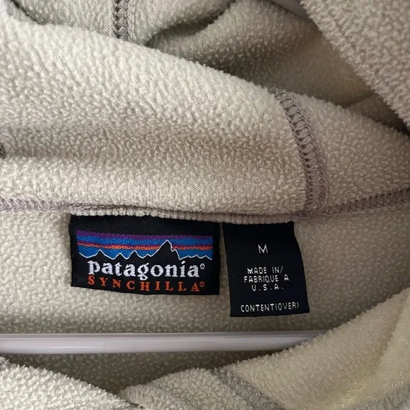 Patagonia light green Synchilla Fleece sweatshirt - Picture 2 of 4